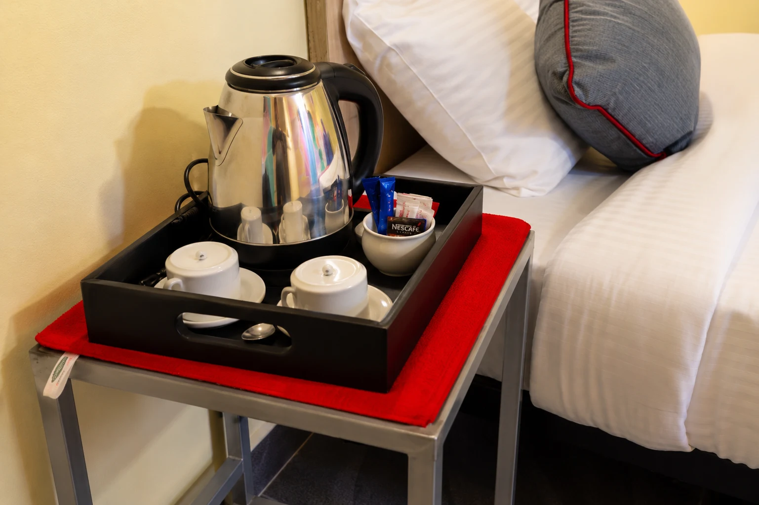 tea coffee maker Hotel Sornalaxmi Puducherry